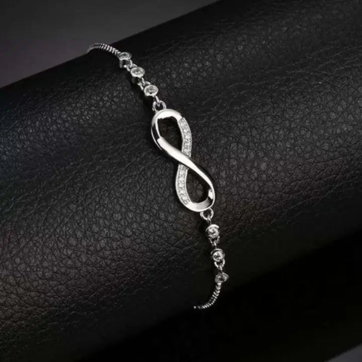 Bling Blogger Infinity Bracelet