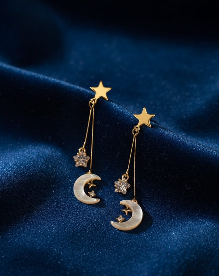 Star Moon Dangle