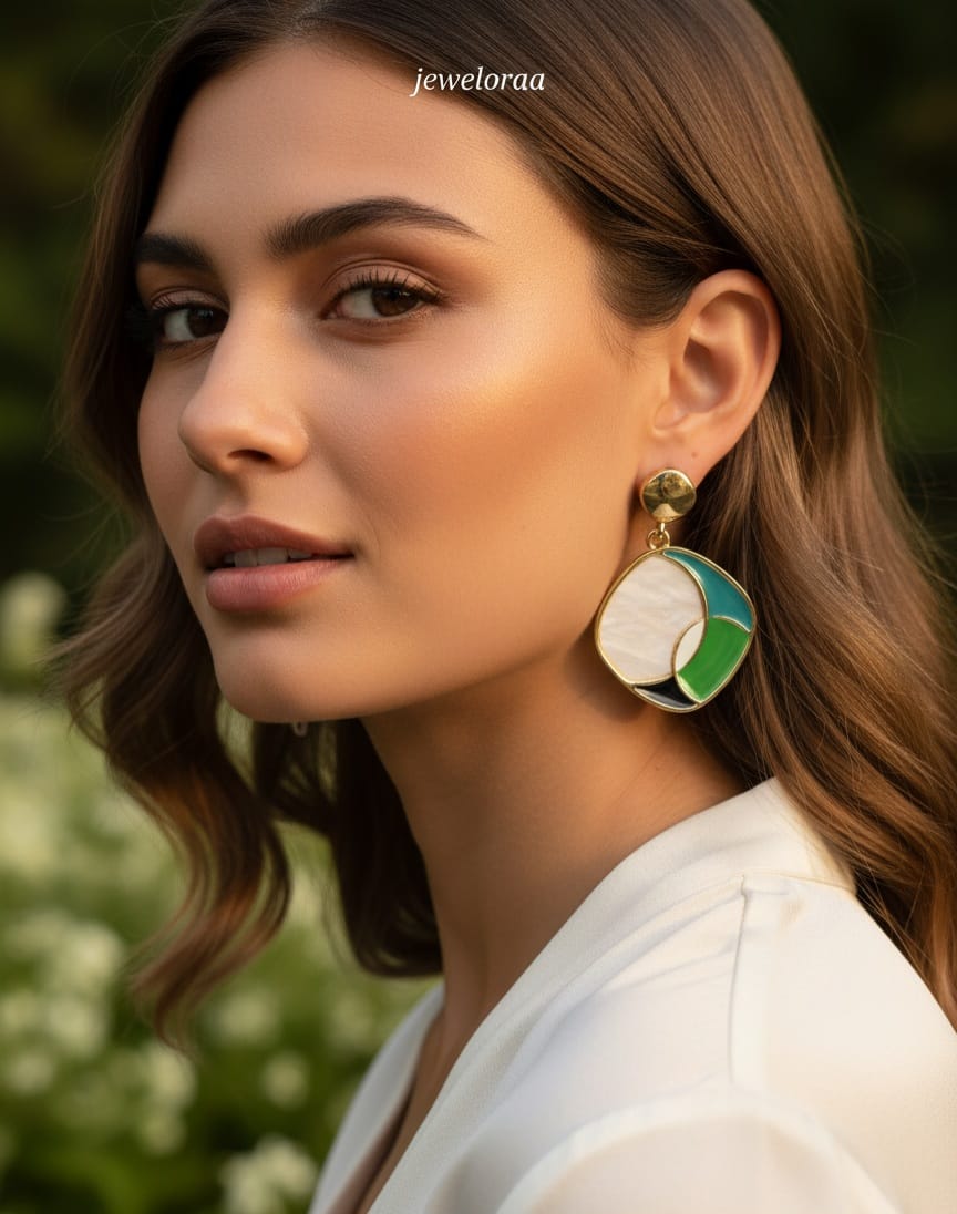 Anti-Tarnish Mob Pastel Earrings