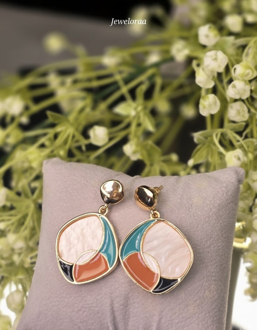 Anti-Tarnish Mob pastel Earrings