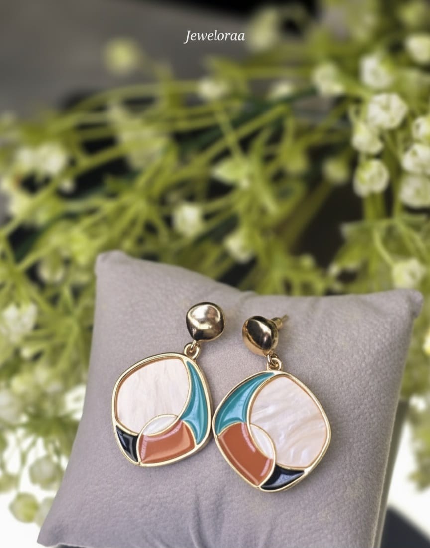 Anti-Tarnish Mob pastel Earrings