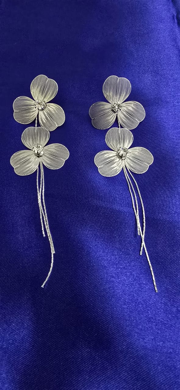 Shiny butterfly earrings