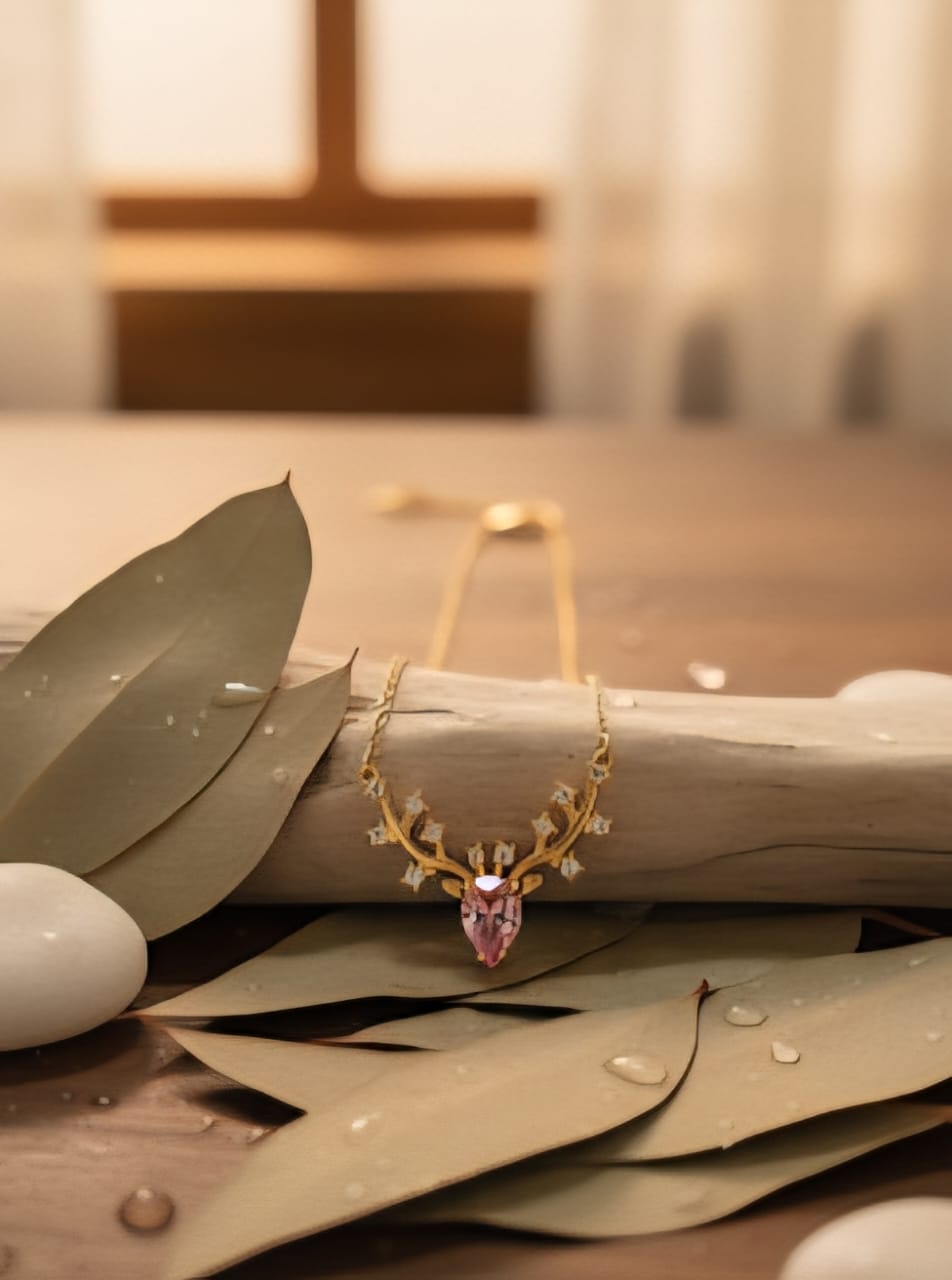 Deer Pendant Necklace