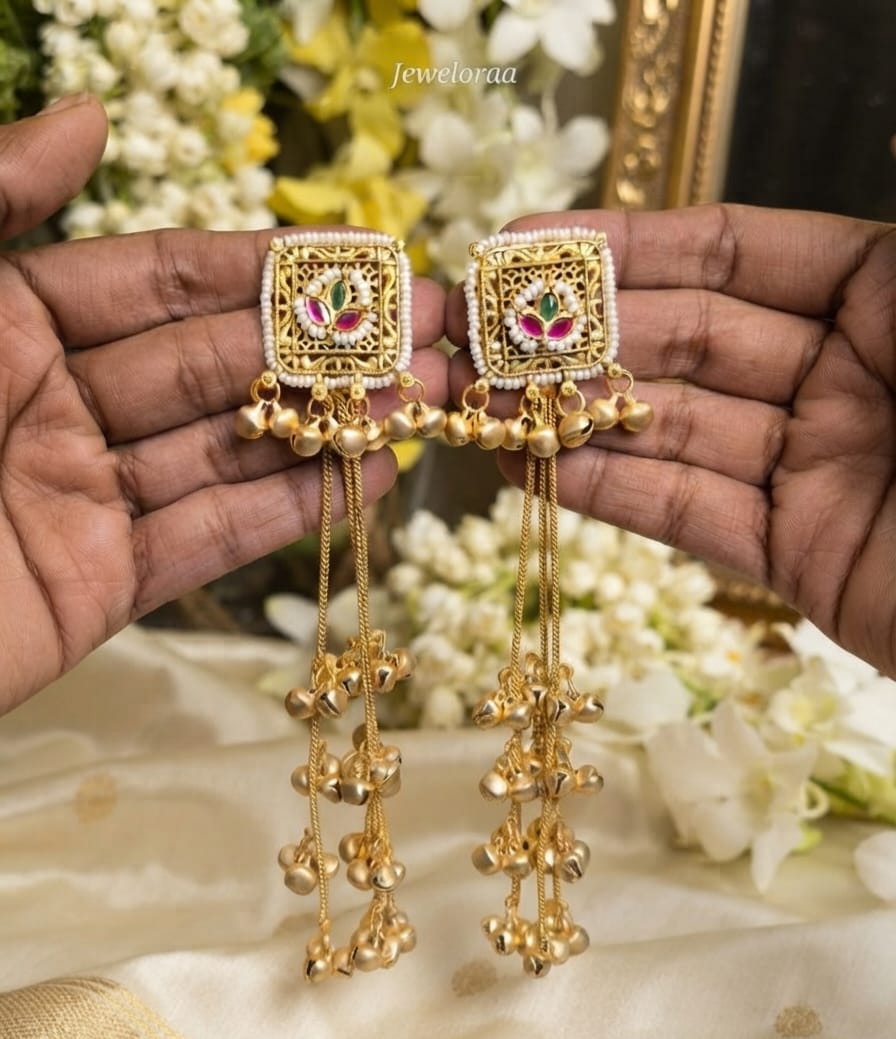 Kashmiri Long Earring