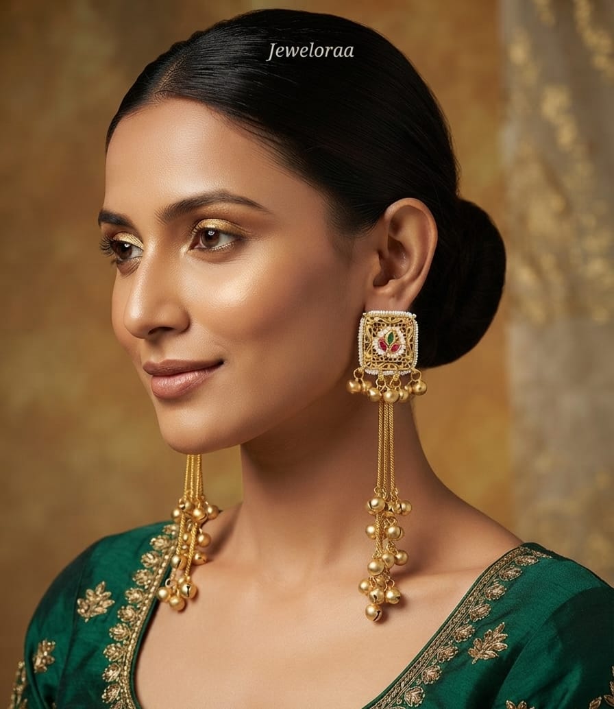 Kashmiri Long Earring