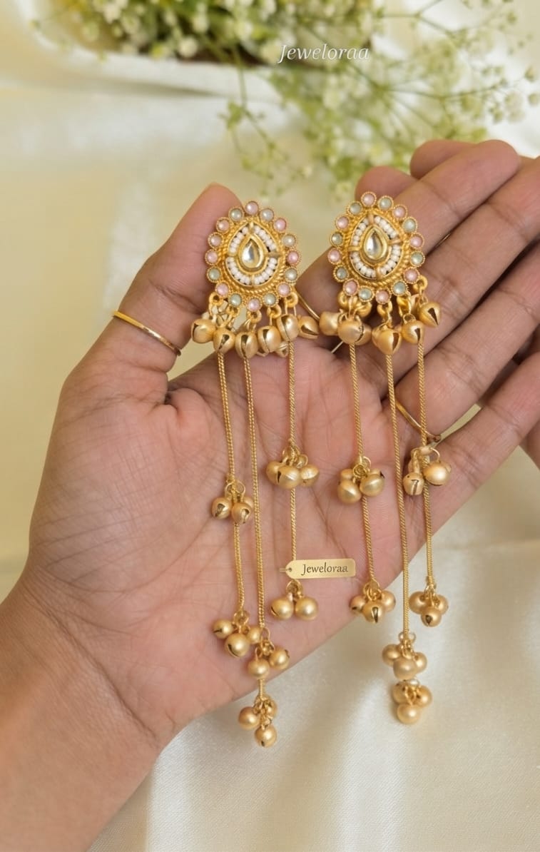 Kashmiri Kundan Earring