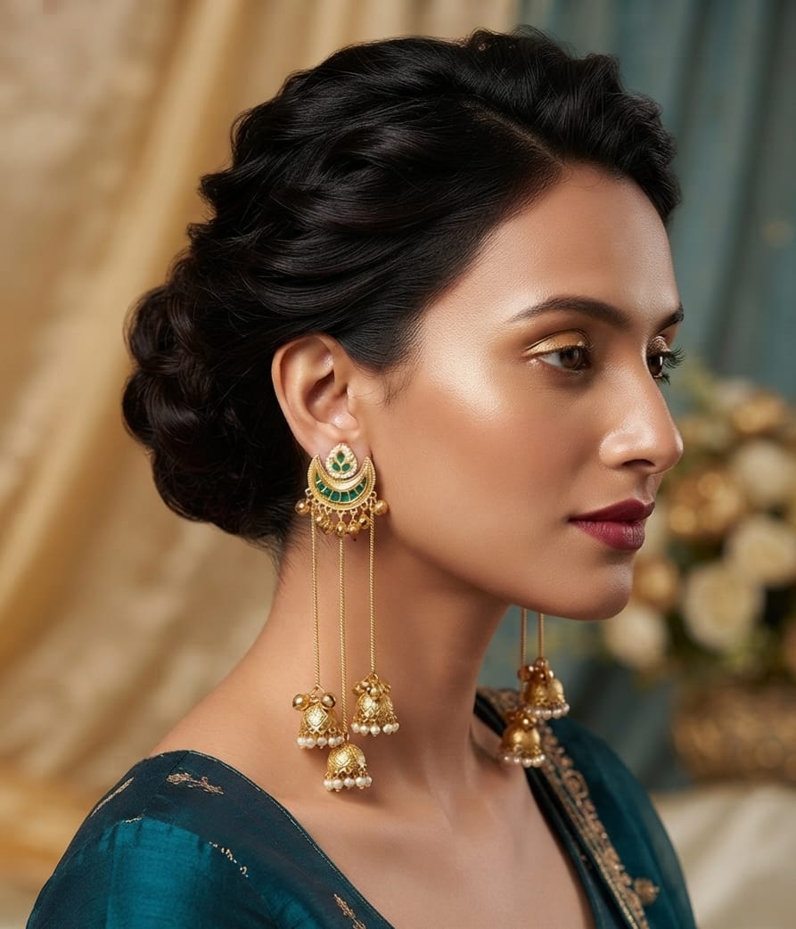 Kashmiri Chand Earring
