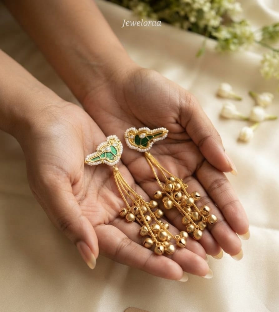 Kashmiri Parrot earring