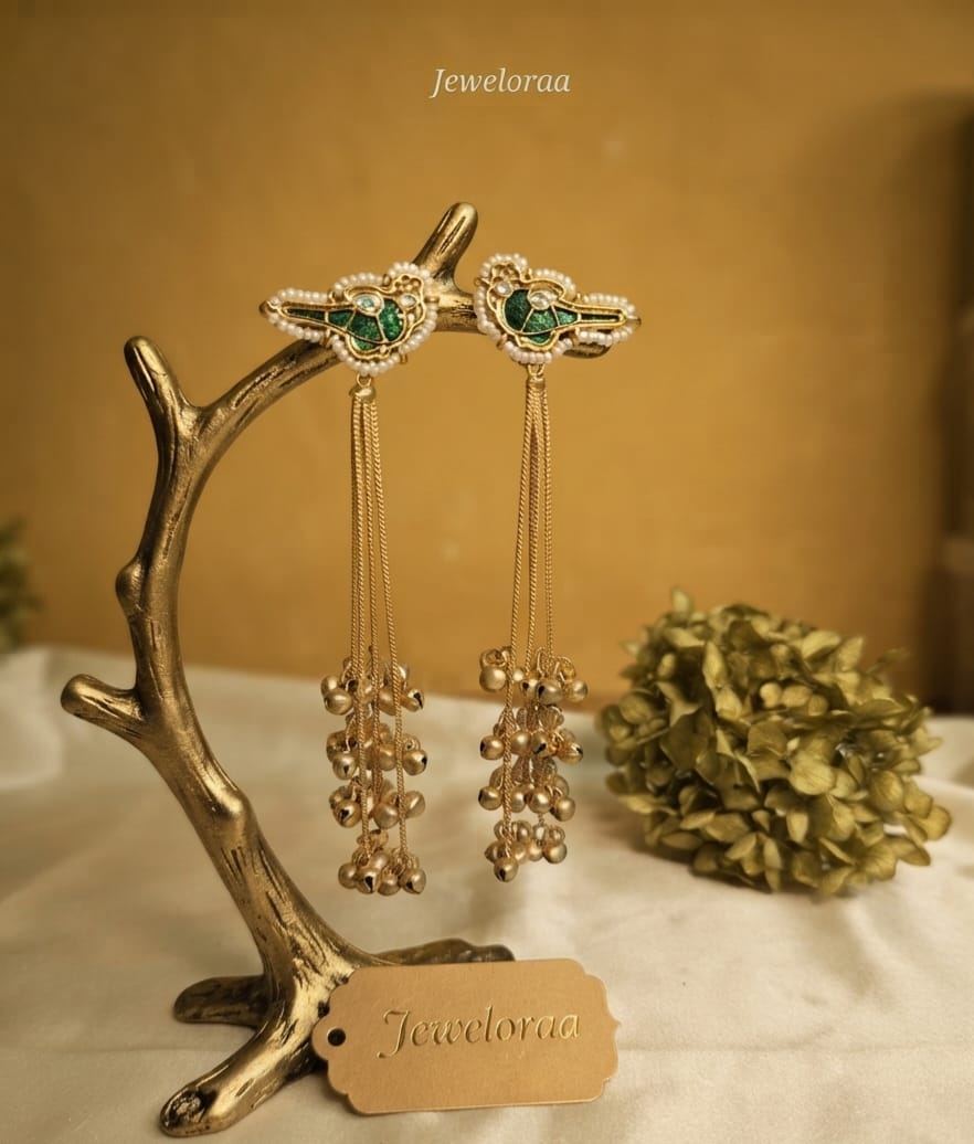 Kashmiri Parrot earring