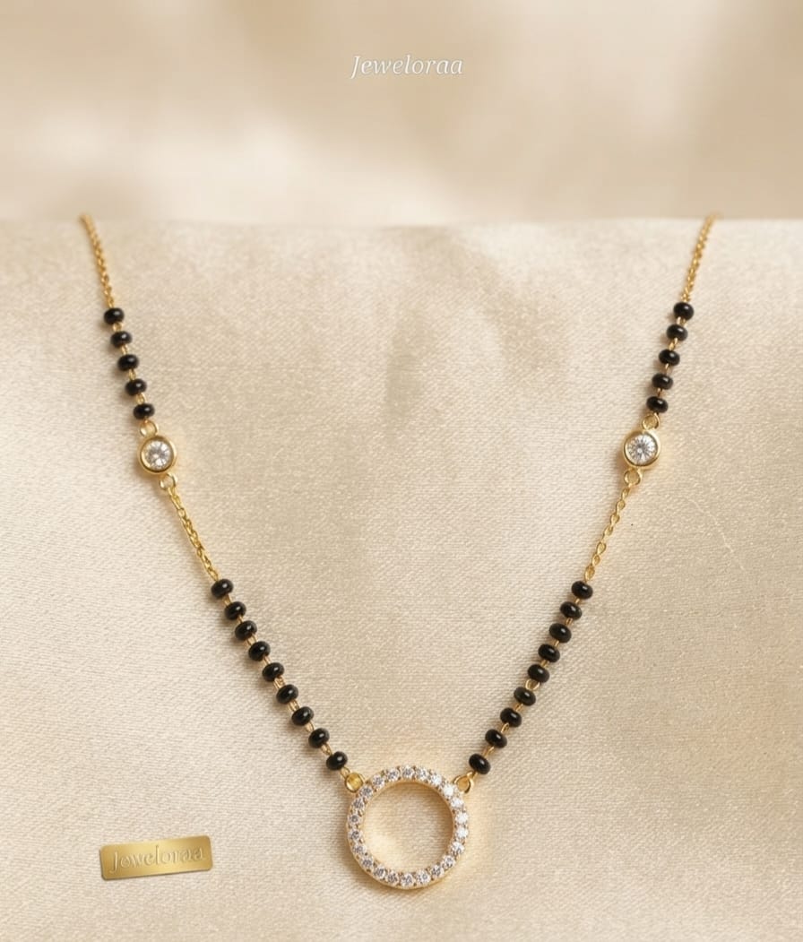 Circle Diamond Mangalsutra
