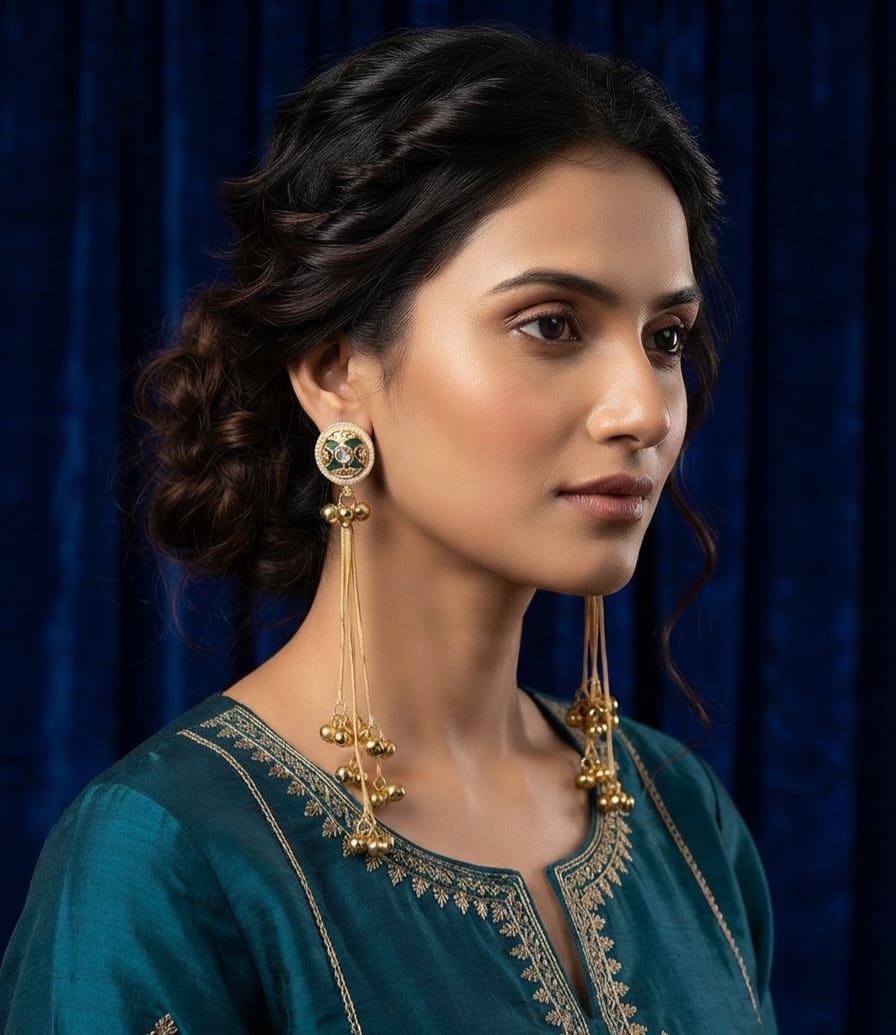 Kashmiri Dangler Earring