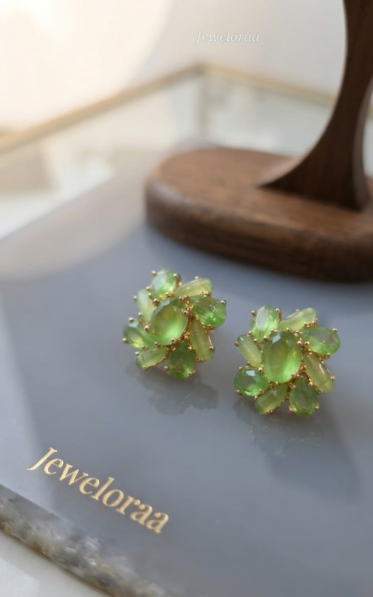 Floral matt finish Stud