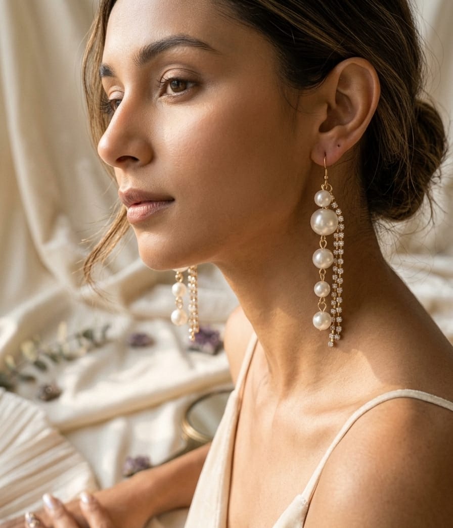 Pearl Drop Dangler 32