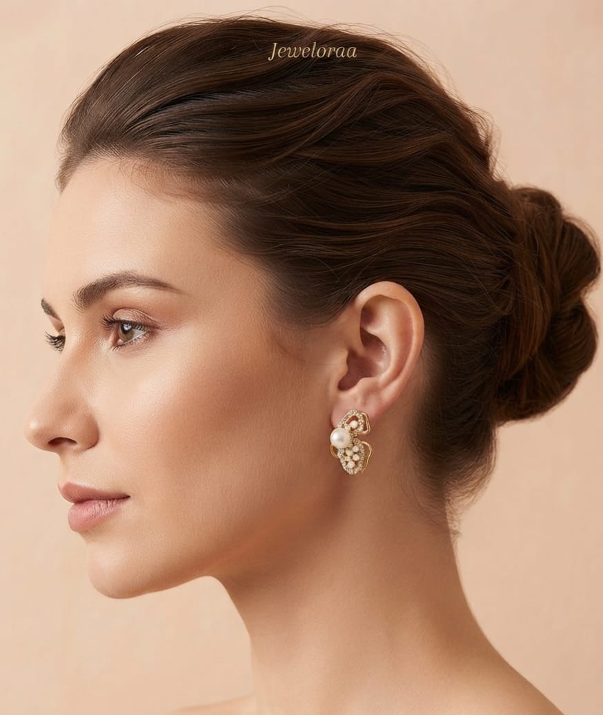 Half Butterfly Stud 22