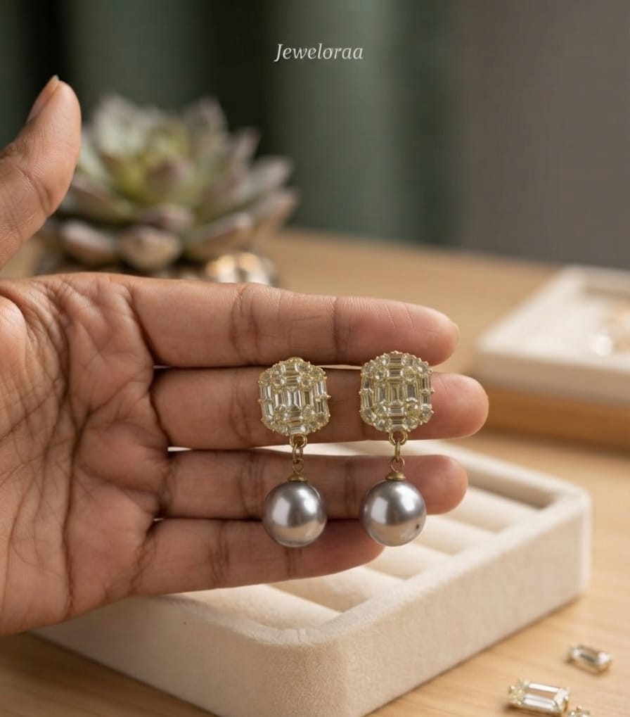 Pearl Drop Stud 27