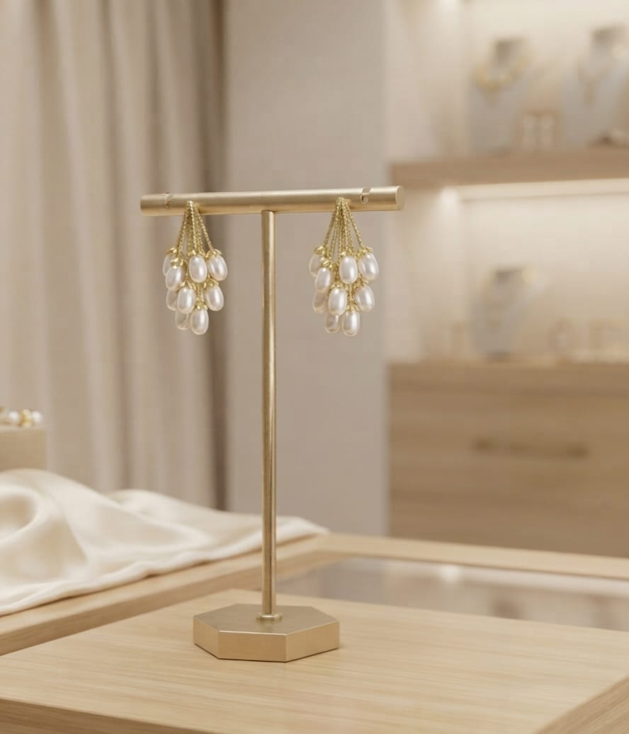 Pearl Drop Earring 4
