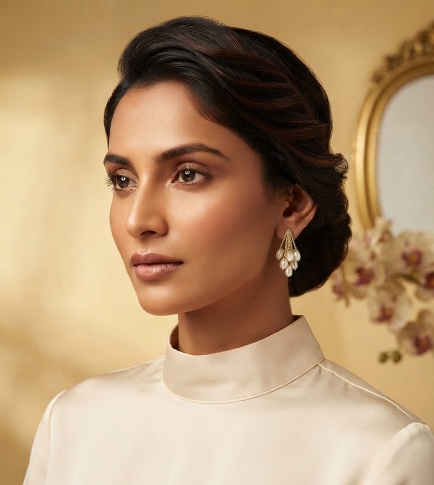 Pearl Drop Earring 4