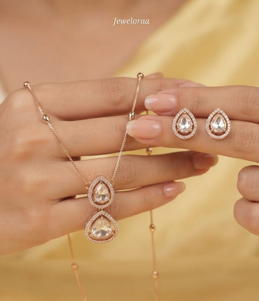 White Stone Pendant