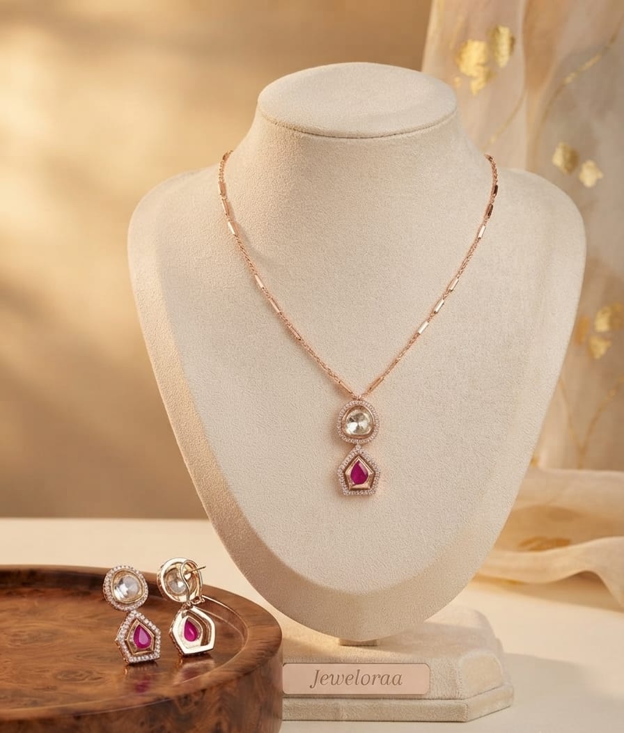 Pink Stone Pendant