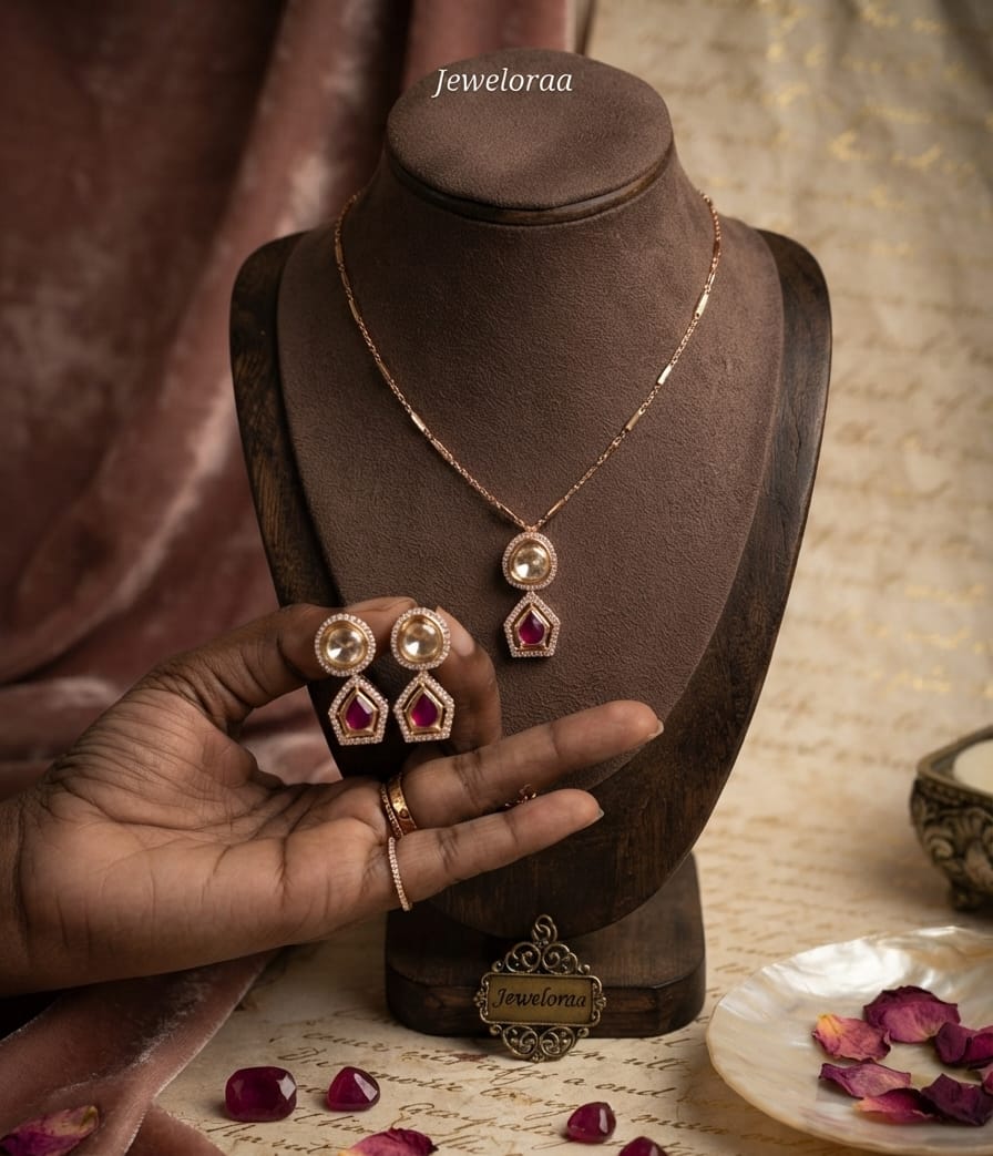 Pink Stone Pendant