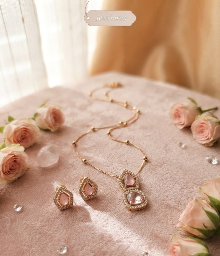 Pink Stone Pendant