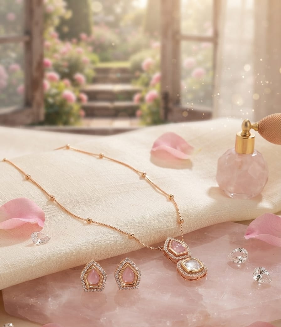 Pink Stone Pendant