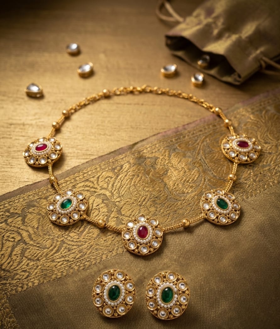 Ethenic Rajwadi Choker 13