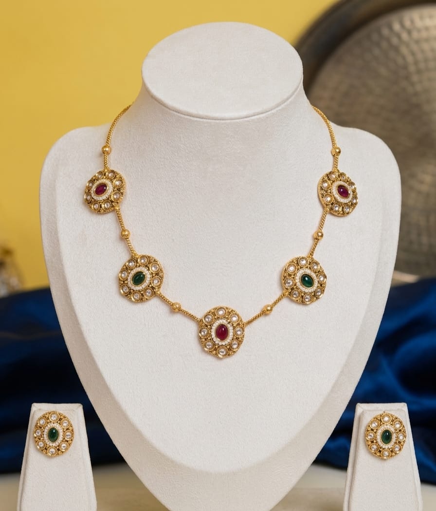 Ethenic Rajwadi Choker 13