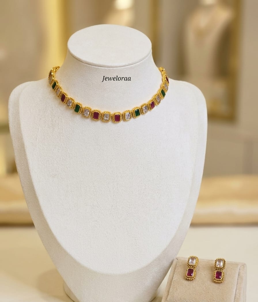 Sleek Rajwadi Choker 16