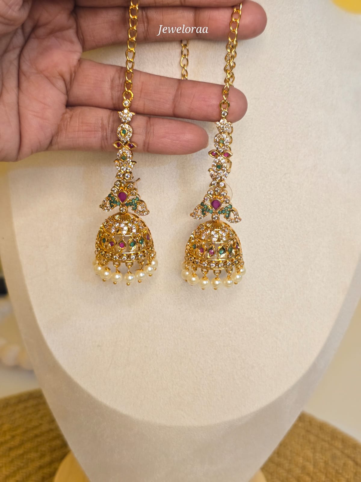 Earring with Kanchain 31