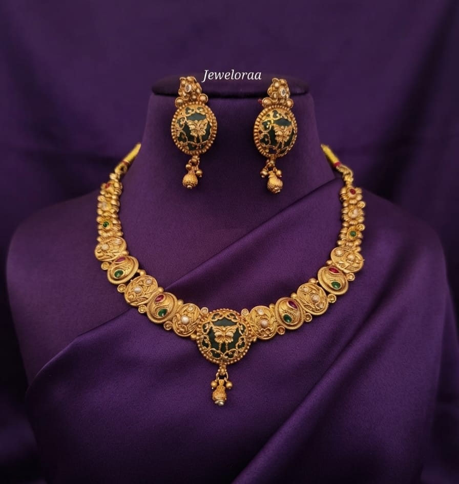Rajwadi Choker Set 11