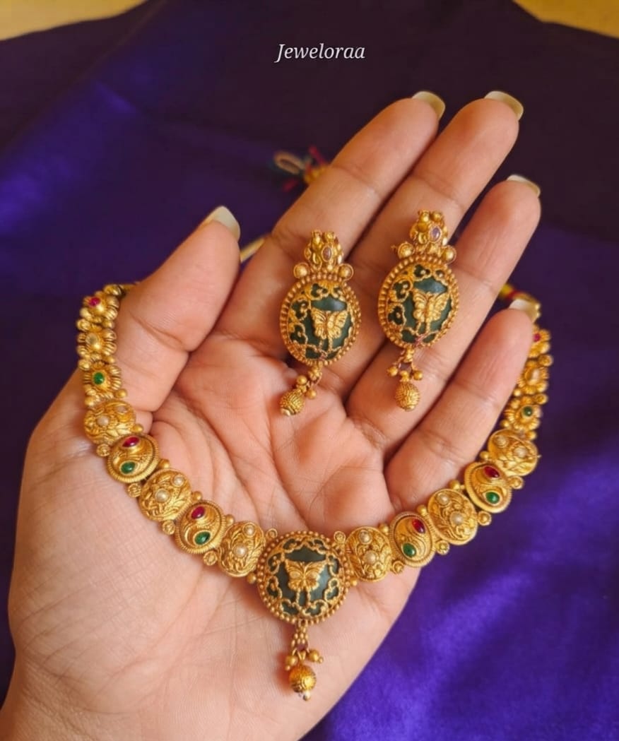 Rajwadi Choker Set 11